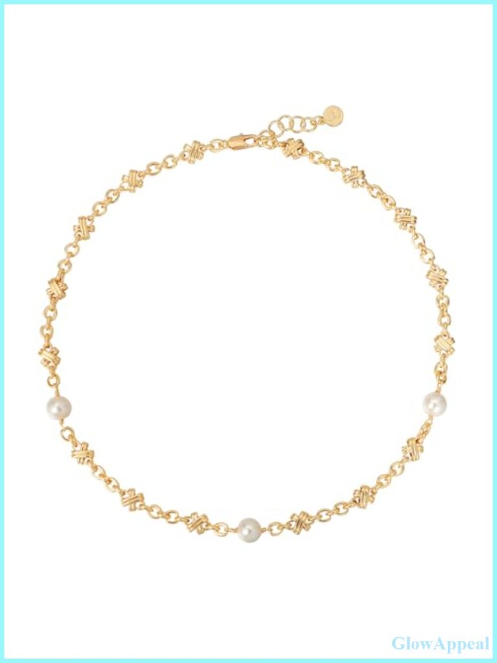 14K Gold Plated Beaded Pearl Choker Necklace Dainty Boho Gift for Women